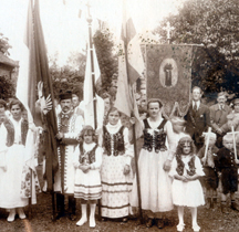 Polsk procession. Foto: Museum Lolland Falster